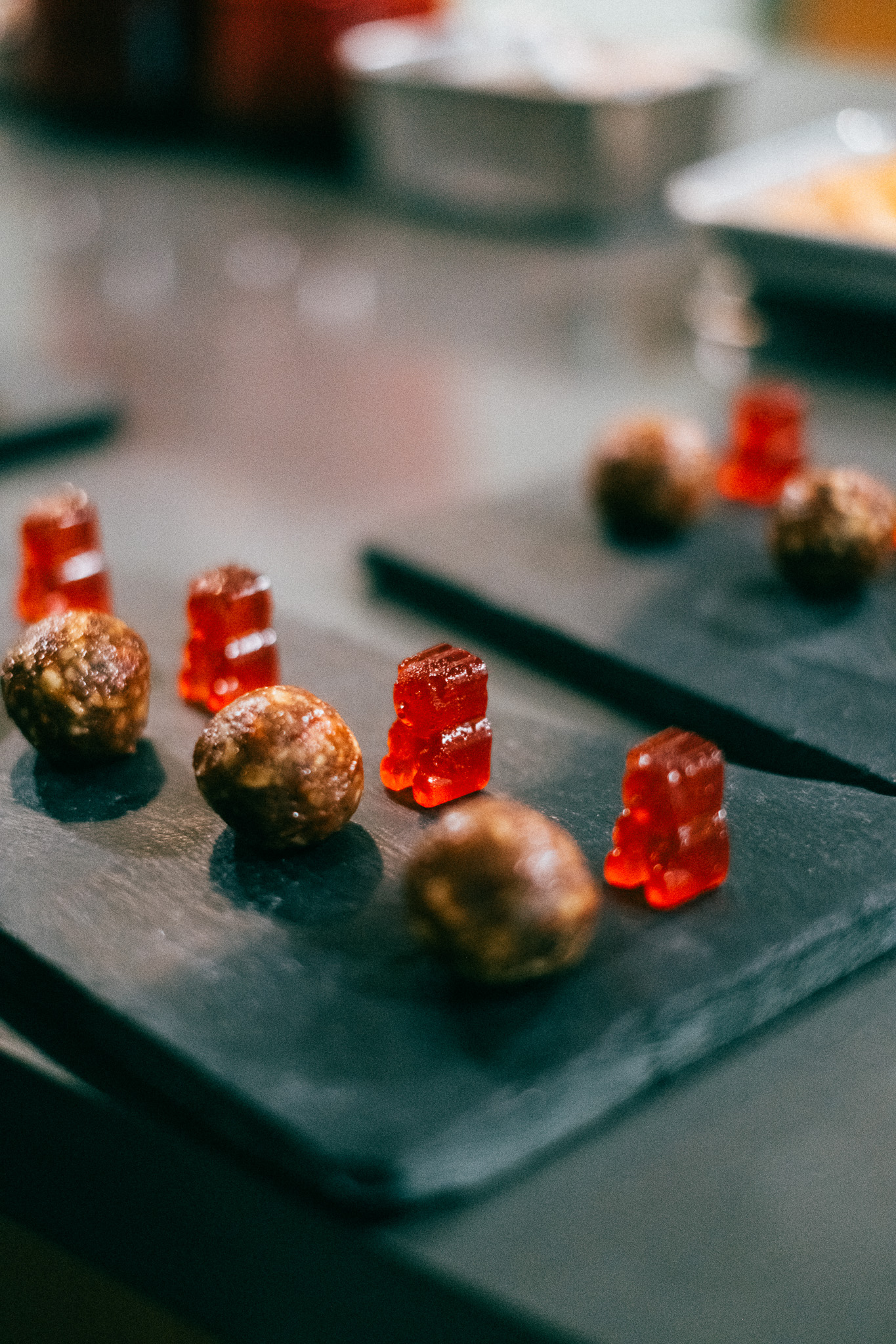 Homemade gummy bears