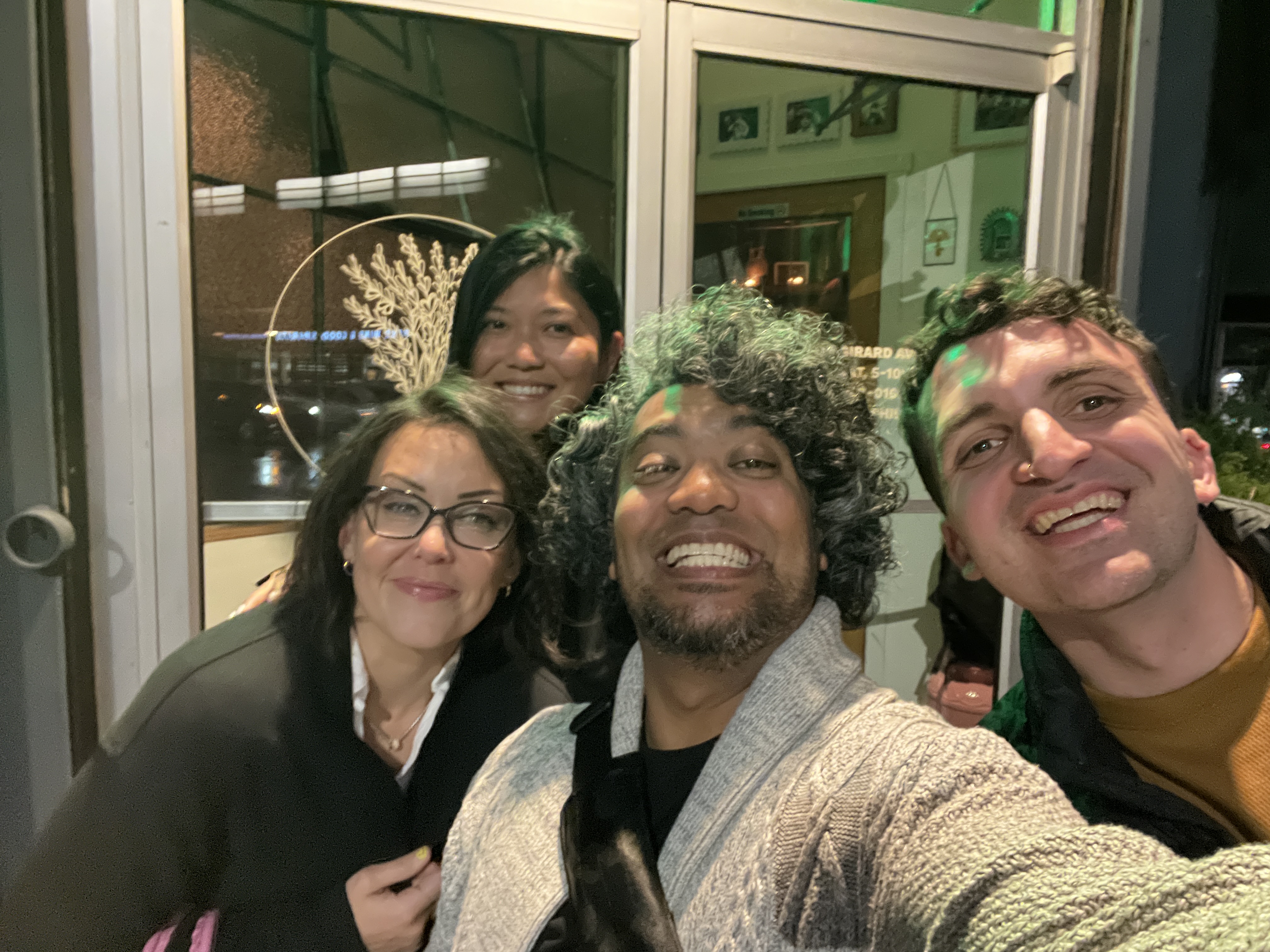 Dan Mall, Emily Mall, Celeste Fabros, Max Pete