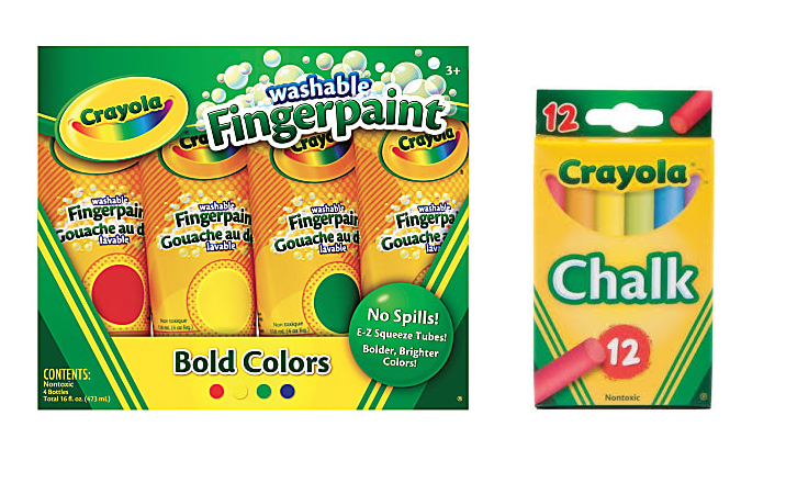 Old Crayola packaging using the Chronos typeface